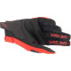 Radar Gloves — 2XL, Black, Red, Silver