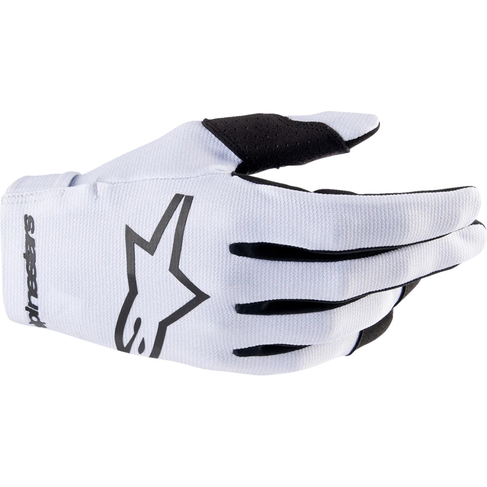 Radar Gloves — Size S, Black, Haze Gray