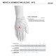 Radar Pro MX Gloves — Size XL, White