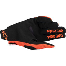 Radar Pro MX Gloves — Size S, Orange