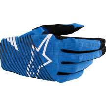 Radar Pro MX Gloves — Size S, Blue
