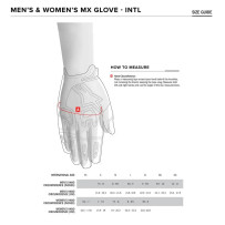 Techstar MX Gloves — S, Red