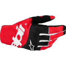 Guantes Techstar MX — Talla L, Rojo/Negro