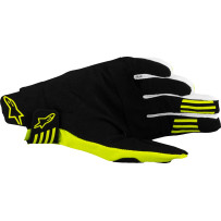 Guantes Techstar MX — Talla S, Amarillo fluorescente, negro