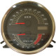 Velocímetro/tacómetro eléctrico — 0–193 kph, 0–8,000 rpm, cara negra
