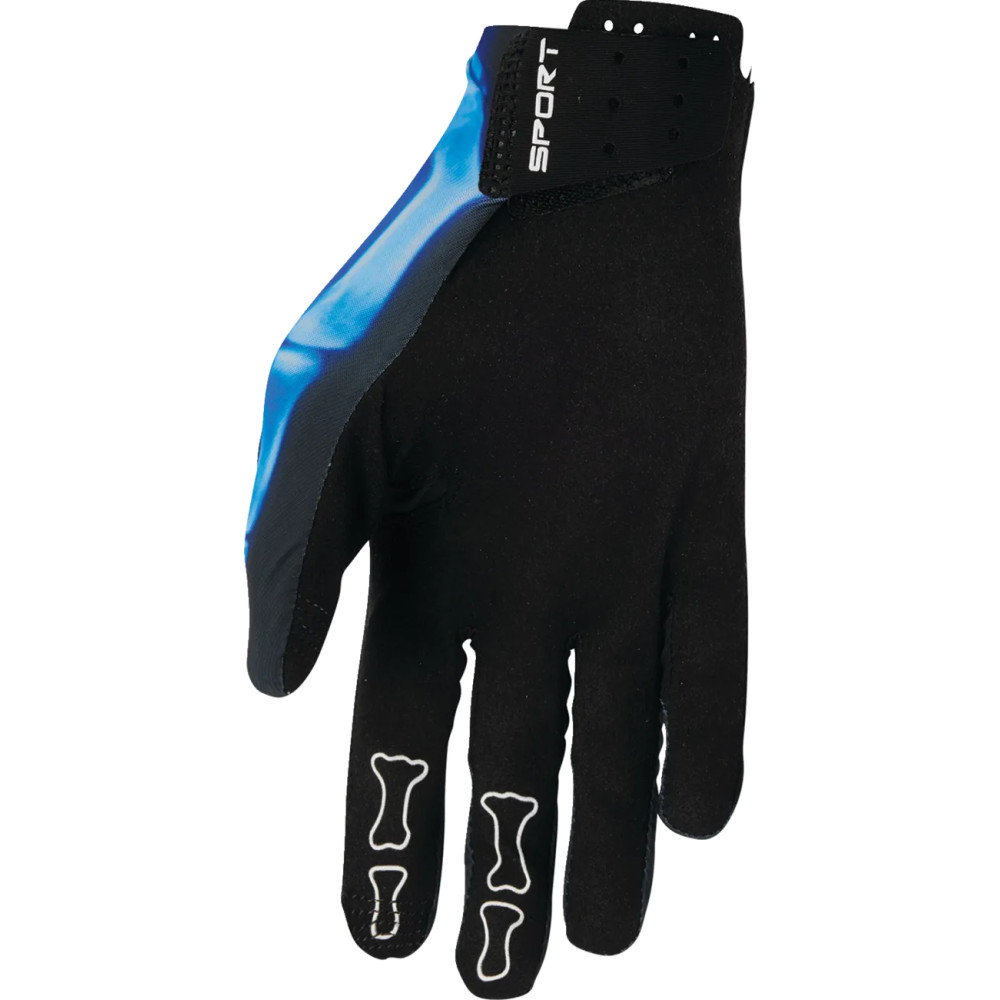 Sportmode X-Ray Gloves — XL, Men's, Blue/Black