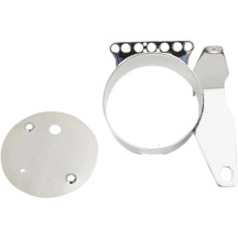 Speedometer Relocation Bracket — Chrome