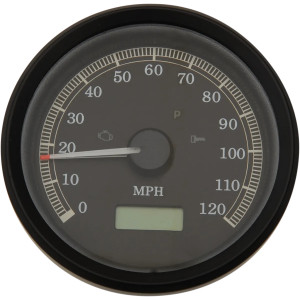 Velocímetro electrónico programable de 3-3/8" — 85.7 mm (3-3/8"), 0–120 mph