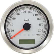 4” Programmable Electronic Speedometer — 10.7 cm (4”), 0–220 km/h (0–137 mph)