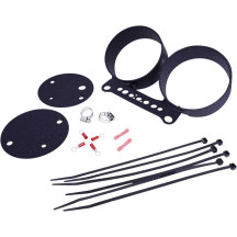 Gauge Bracket — Wrinkle black, double gauge