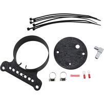 Gauge Bracket — Black, Wrinkle