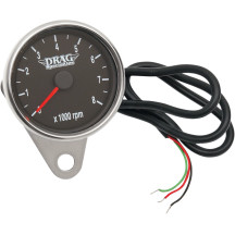 2.4" Mini Electronic 8000 RPM Tachometer — 61 mm, Black