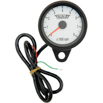 2.4" Mini Electronic 8000 RPM Tachometer — 61 mm, 0–8,000 rpm