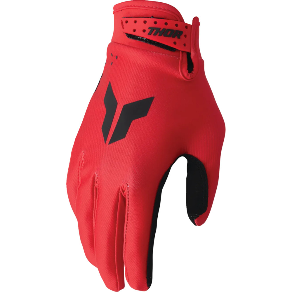 Launchmode Gloves — Size L, Red