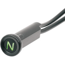 Snap-In Indicator Light — 7.6 mm (0.3"), green readout