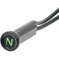 Snap-In Indicator Light — 7.6 mm (0.3"), green readout