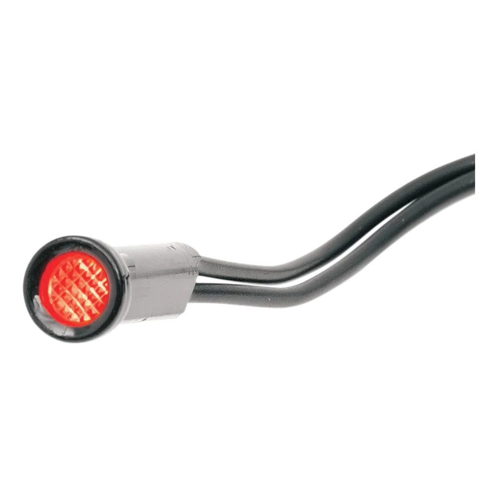 Snap-In Indicator Light — 7.6 mm (0.3"), red readout
