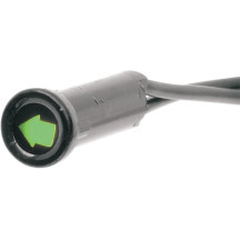 Snap-In Indicator Light — 7.6 mm (0.3"), Green
