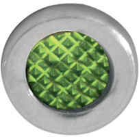 Snap-In Indicator Light — 7.6 mm (0.3"), Green
