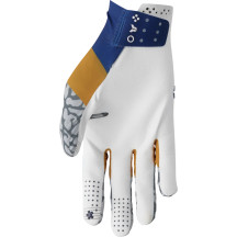 Sportmode Bravo Gloves — XS, Navy, White, Copper, Gray