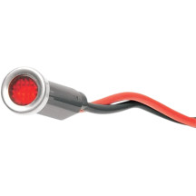 Snap-In Indicator Light — 0.3" diameter, red