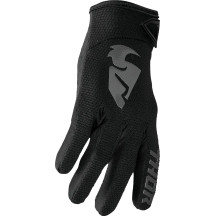 Women's Sector Gloves — S, Black/Gray