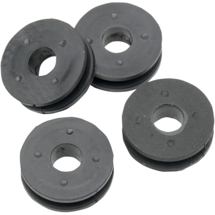 Replacement Bushings for OEM Detachable Windshield — Black, 4-pack