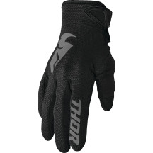 Women's Sector Gloves — S, Black/Gray