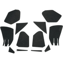 Fairing Pocket Lining Kit — Black, for fairing pockets