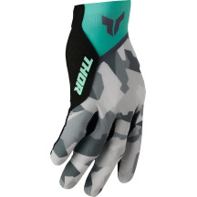 Women's Sportmode Shadow Gloves — Size L, Gray