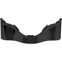 Faldón inferior para carenado Batwing — negro brillo