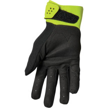 Youth Spectrum Gloves — 2XS, Acid/Black