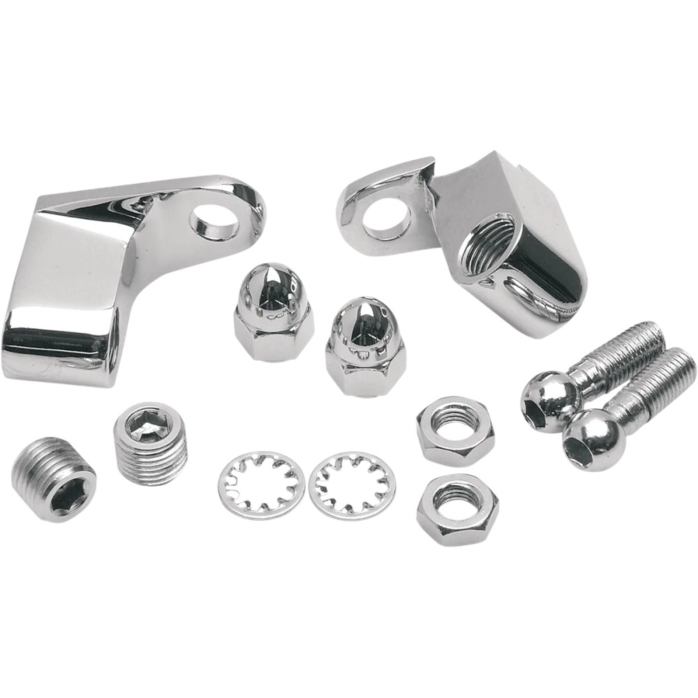 Kit de montaje para intermitentes delanteros — Cromado