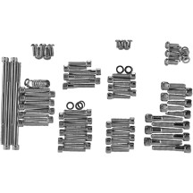 Complete Motor Bolt Kit — Black, Chrome