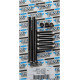 Kit de pernos de tapa primaria — negro, cromo