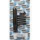 Kit de pernos para tapa primaria — Negro, cromado