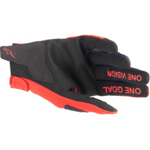 Youth Radar Gloves — M, Short cuff, Hook and loop