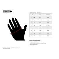 Mechanics Gloves — Size S, Black