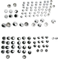Standard Engine Bolt Cover Kit — Chrome