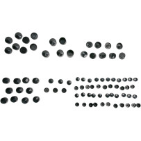 Standard Engine Bolt Cover Kit — Black