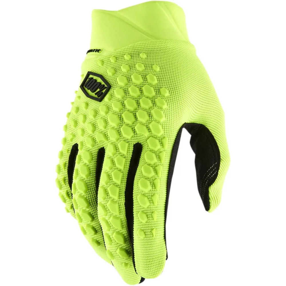 Geomatic Gloves — S, Men's, Fluorescent Yellow/Black
