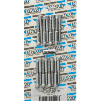 Kit de pernos de tapa primaria — acabado cromado