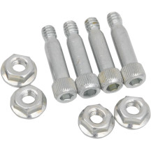 Kit de montaje para reposapiés — reposapiés del conductor, plateado