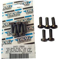 Kit de montaje de buje de freno de disco — Delantero, Negro