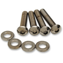 Kit de montaje de amortiguador — Negro, Kit