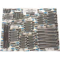 M-Eight Bolt Kit — Chrome, Silver