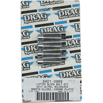 Kit de pernos M-Eight — Cromo