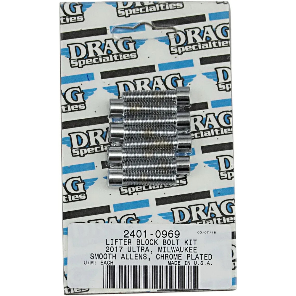 Kit de pernos M-Eight — Cromo