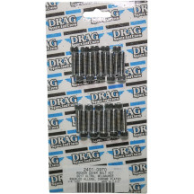 Kit de pernos M-Eight — tapa de balancines, cromo, plata