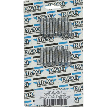 Kit de Pernos M-Eight — Tapa de balancines, cromado, plateado